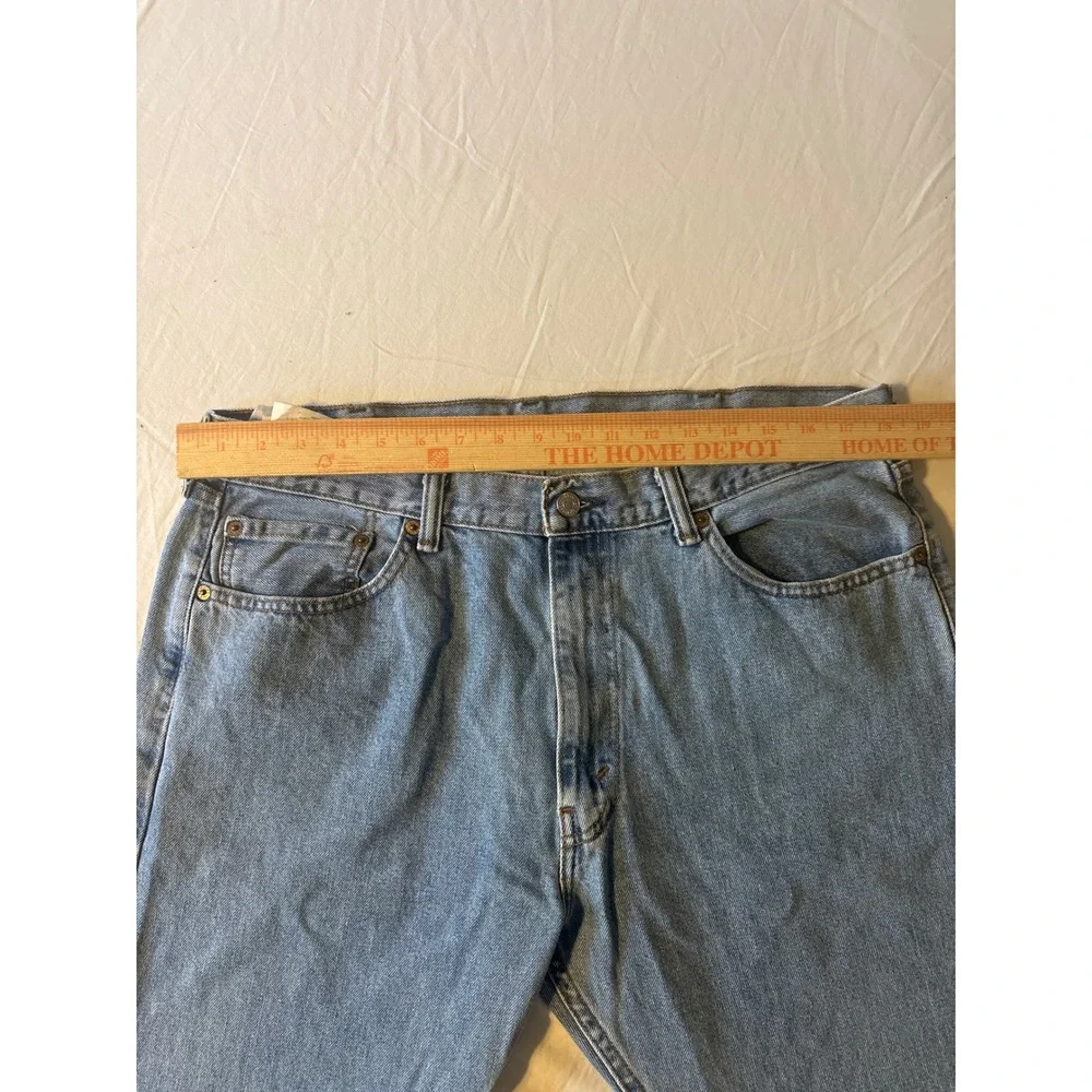 Levi's‎ 505 Regular Fit Jeans Mens 38x30 Blue Excellent Straight Leg Denim